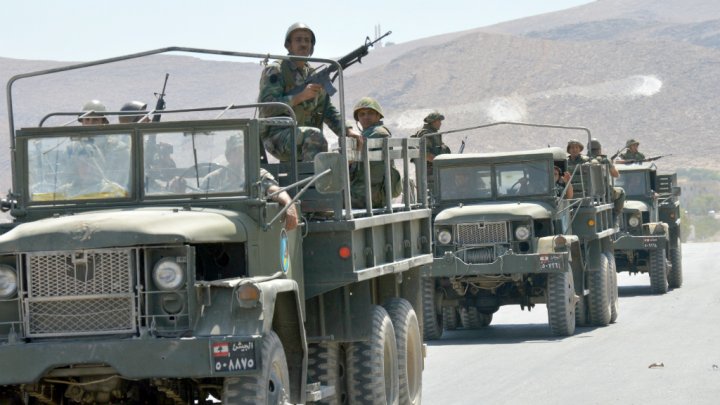  Three Lebanese soldiers killed in landmine along border with Syria
