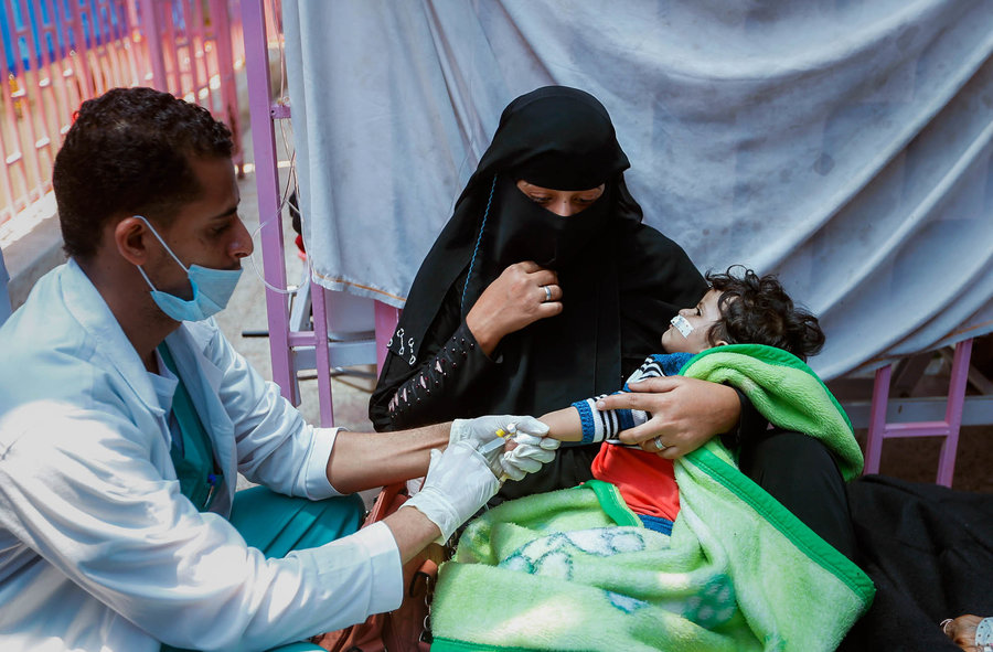 “Acusan a Washington y a Londres de Estar Detrás de la Crisis del Cólera en Yemen” 