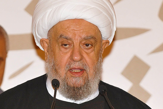 Lebanese cleric urges unity of Muslims, Christians against Takfirists