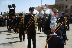  マアスウメ（SA）廟にてシーア派9代目イマーム“イマーム　ジャワード（AS）”殉教命日の追悼行事