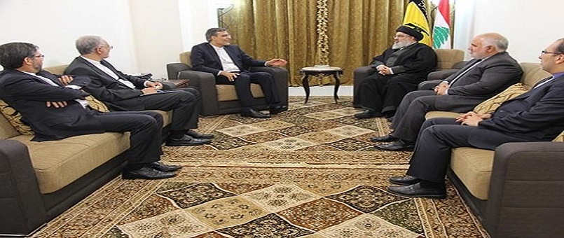 Cabiri Ensari, Seyyid Hasan Nasrullah ile görüştü