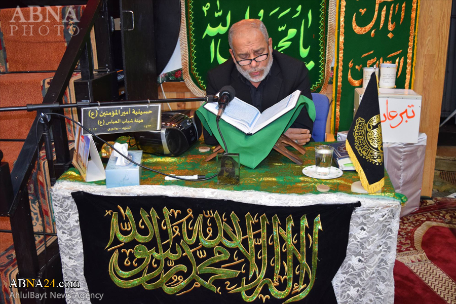 تقرير مصور/ مجلس عزاء بمناسبة شهادة الامام الجواد (ع) في السويد