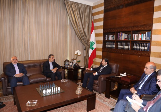Lebanese PM, Iranian Deputy FM discuss bilateral ties