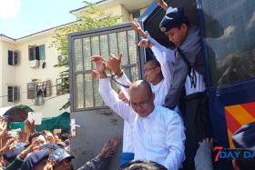 အစိုးရျဖဳတ္ခ်ေရး မႏၲေလးသပိတ္စခန္းမွ ဖမ္းဆီးခံသံဃာမ်ား အာမခံ ပယ္ခ်ခံရ
