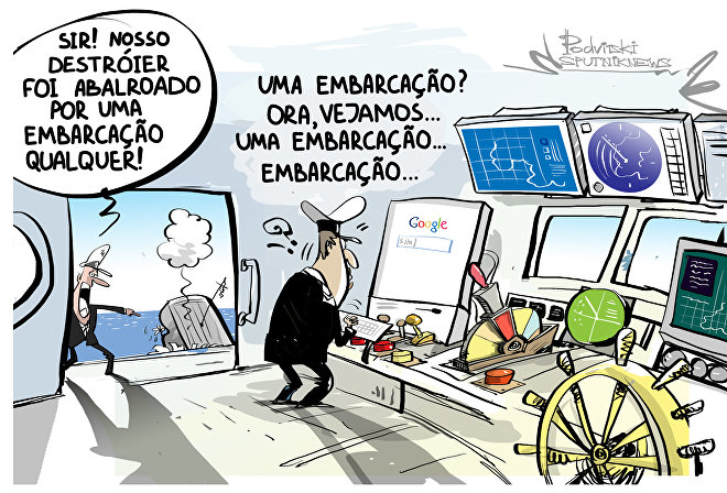 OK, Google! Como ser um capitão de navio de guerra dos EUA?