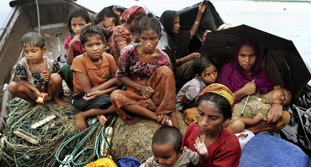 3,500 of Rohingya Muslims flee Myanmar for Bangladesh