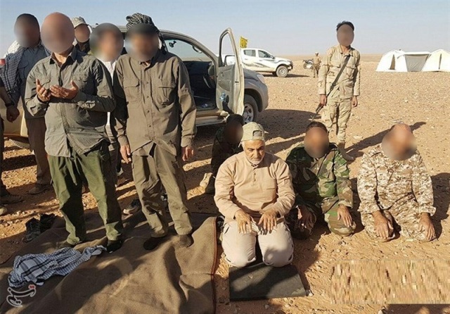 الجيش السوري وقوات الفاطميون يفشلون هجوماً لداعش قرب الحدود "السورية_العراقية" + (فيديو)