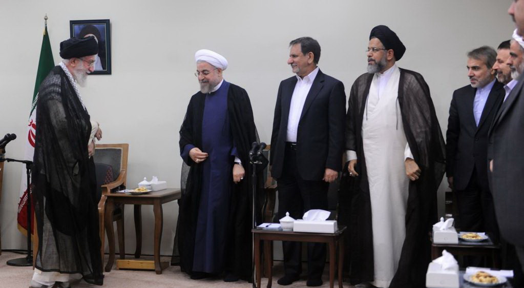 Iran Leader to receive President Rouhani, new cabinet