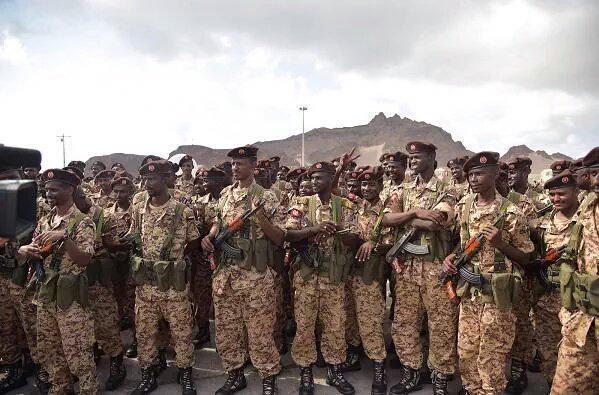 وصول قوات سودانية جديدة إلى عدن جنوبي اليمن