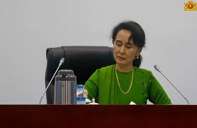 ရခိုင္ျပည္နယ္တြင္း တိုက္ခိုက္ခံရမႈမ်ားကို ေဒၚေအာင္ဆန္းစုၾကည္ ျပင္းထန္စြာရႈတ္ခ်
