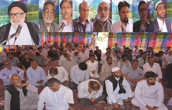کشمیر؛ انجمن شرعی شیعیان زون شالیمار کے اراکین و عاملین کا یک روزہ کنونشن