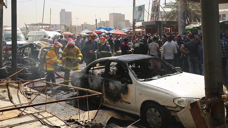 At least 5 killed in two car bomb blasts in Baghdad
