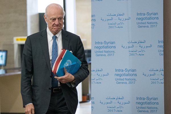 De Mistura due in Iran to discuss Syrian crisis