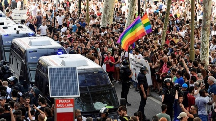 Massendemo gegen Terror in Barcelona