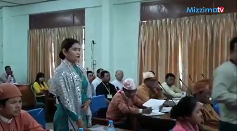 ပထမအႀကိမ္ဧရာဝတီတိုင္းေဒသႀကီး ရန္ပုံေငြအား တုိင္းစာရင္းစစ္ခ်ဳပ္ ေဆာင္ရြက္မႈအေပၚ တုိင္းအမတ္ ေမးခြန္းထုတ္