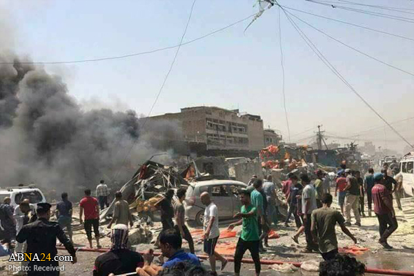 12 people killed as car bomb explodes at Shia neighborhood in Baghdad / Pics