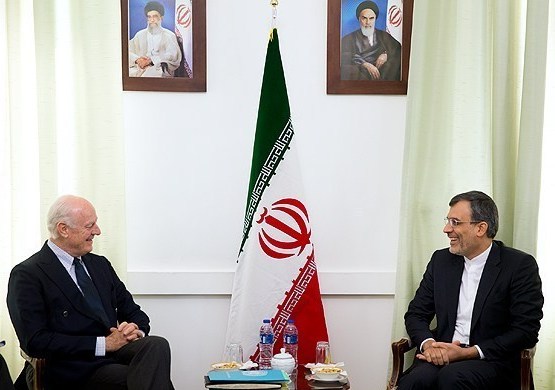 دي میستورا يبحث في طهران مستجدات الاوضاع في سوريا والمنطقة