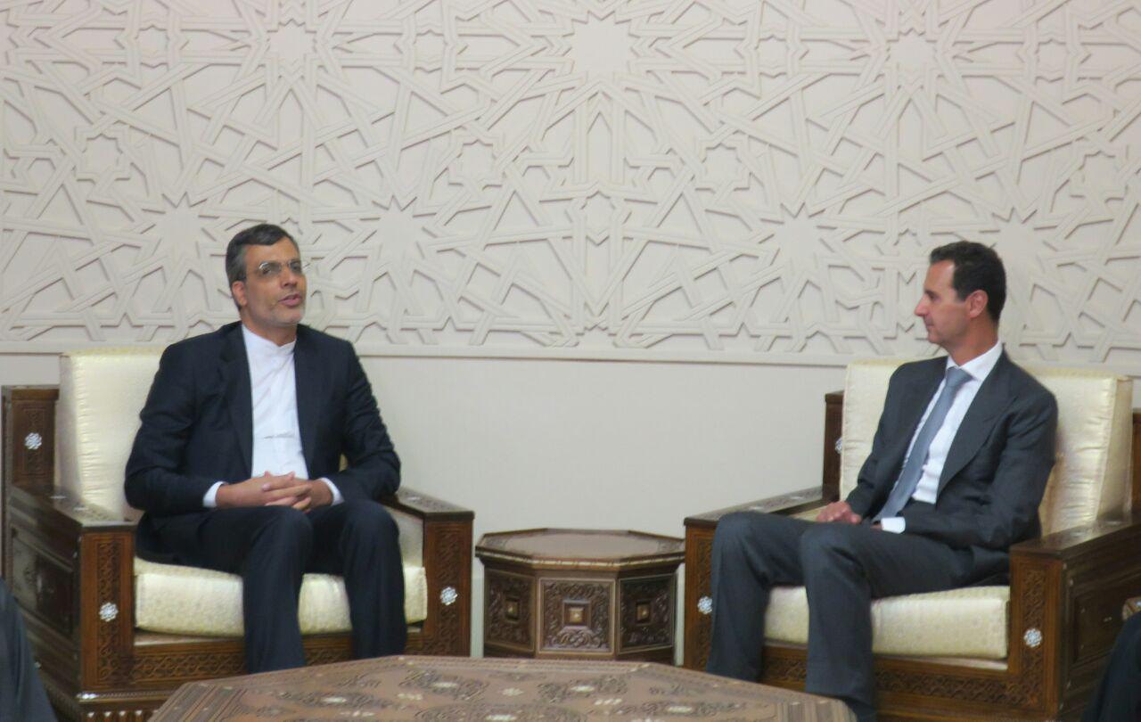 Iranian Deputy FM, Assad review cooperation in counter-terrorism