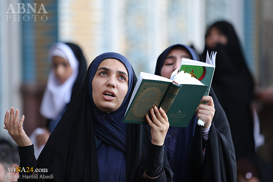 تصویری رپورٹ: مسجد مقدس جمکران میں دعائےعرفہ کی روح پرور تقریب