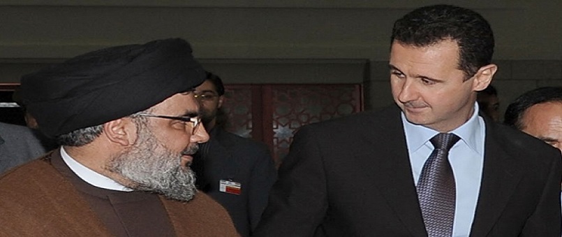 Nasrullah Şam'da Esad'la Görüştü