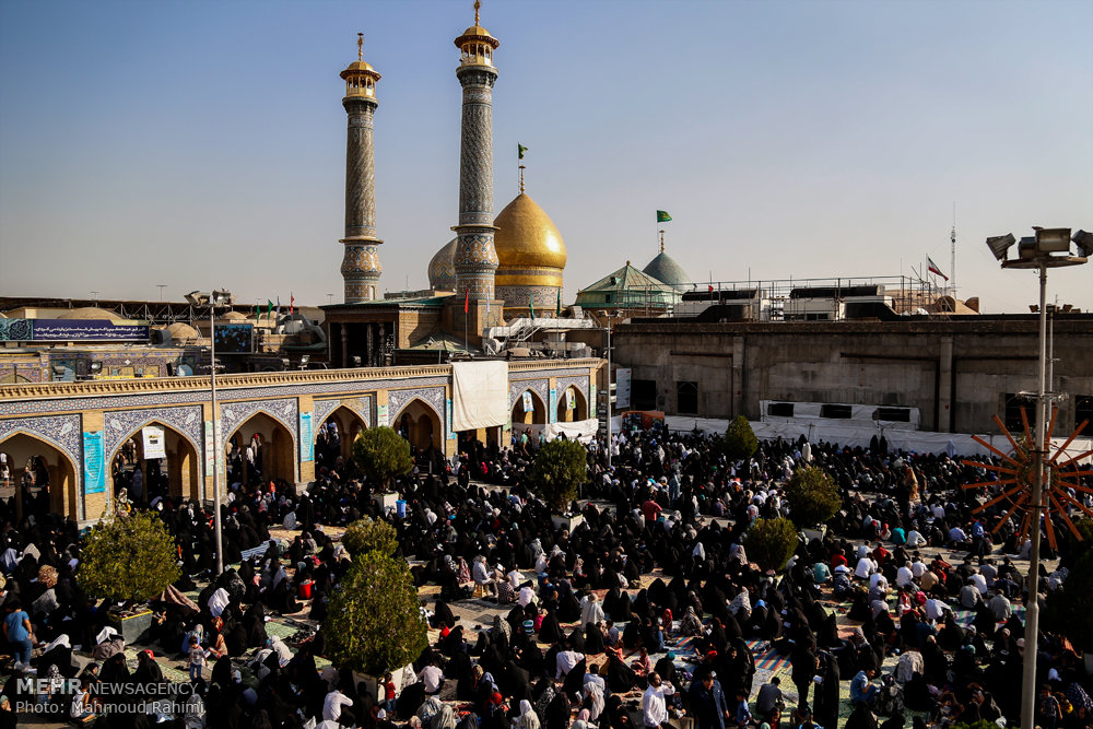 تصویری رپورٹ: شاہ عبدالعظیم حسنی کے حرم میں دعائےعرفہ کی ایمان افروز تقریب