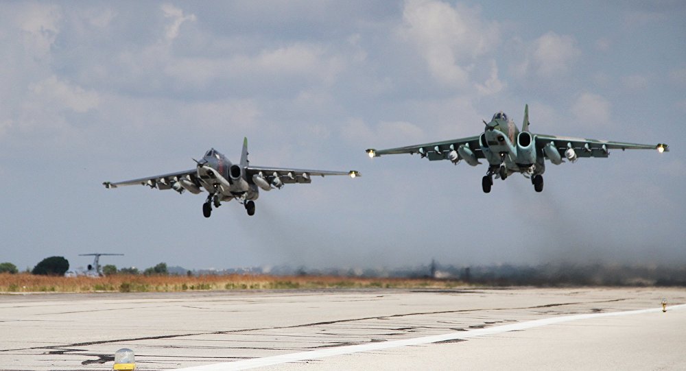 Russian jets destroy hundreds of terrorist targets in Syria