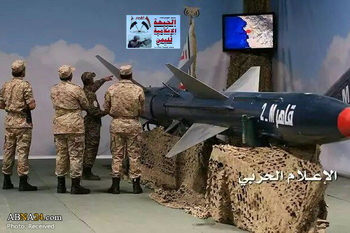 آل سعود کے فوجی ٹھکانوں پر یمنی فوج کے میزائل حملے