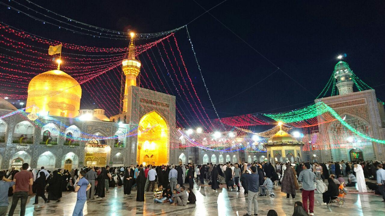 65 Spanish tourists visit in Imam Reza Holy Shrine in Mashhad