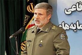 دشمن کی دھمكيوں اور پابنديوں كا مقصد ایران كي دفاعي طاقت كو كمزور كرنا ہے: ايراني وزيردفاع