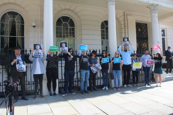 Int’l organizations call to stand in solidarity with Nabeel Rajab in front of Bahraini embassy in London