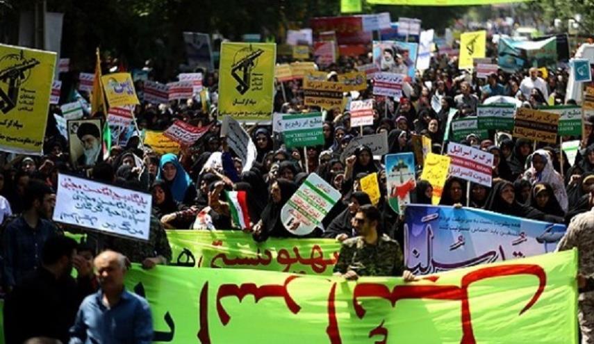 فيديو/  الايرانيون يخرجون في مسيرات استنكار ضد مجازر ميانمار