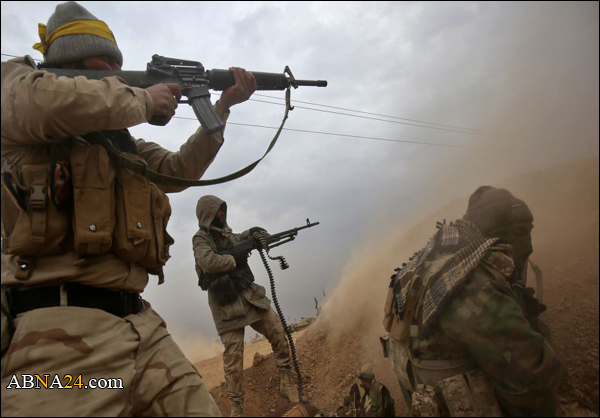 الحشد الشعبي وبعملية إستباقية يقتل عددا من عناصر داعش ويحاصر آخرين في أحد البساتين شرق ديالي