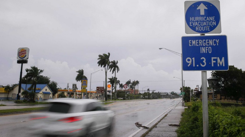 Furacão Irma está a chegar à Florida e a ganhar mais força