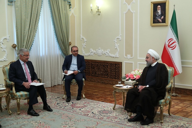 Pres. Rouhani: Tehran determined to deepen economic, cultural, political ties with Islamabad