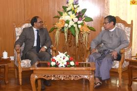 ဘဂၤလားေဒ့ရွ္သံအမတ္ႀကီးကုိ အတုိင္ပင္ခံ႐ုံး၀န္ႀကီးေခၚယူေတြ႕ဆုံ