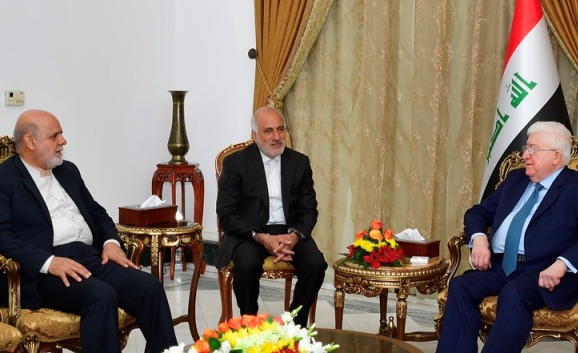 Iraqi President hails Iran's support in fight against terrorism