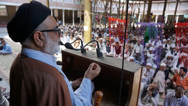 عید مباہلہ کے موقعہ پر آغا حسن کا ہدیہ تبریک و تہنیت