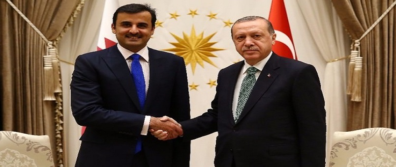 Cumhurbaşkanı Erdoğan Katar Emiri'yle görüştü