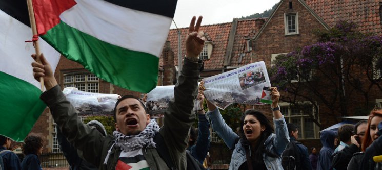“El Pueblo Colombiano se Manifiesta ante la Visita de Netanyahu a Bogotá” 