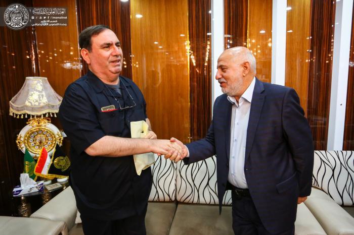 Pakistani ambassador in Iraq visits Imam Ali's Holy Shrine / Pics