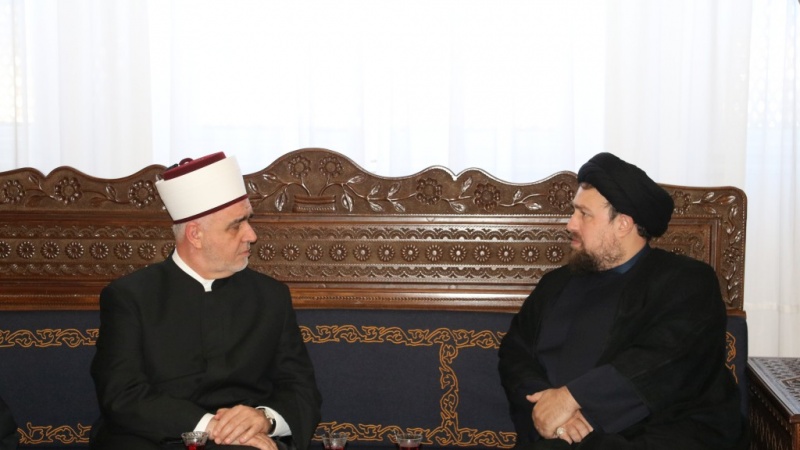 Islamsku zajednicu BiH posjetio ajatullah Sejidd Hassan Mustafavi Homeini