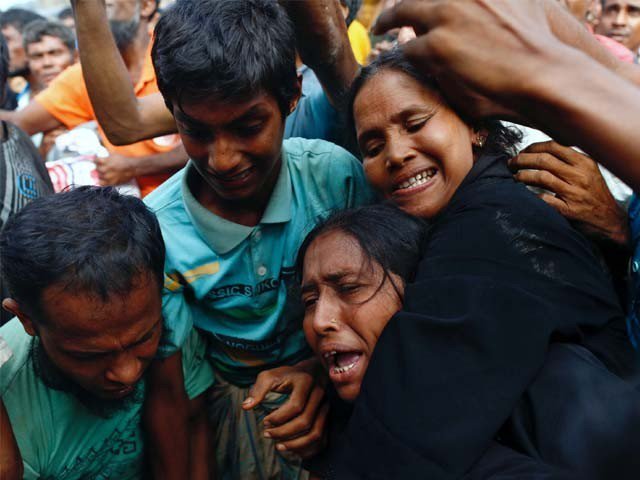 تصویری رپورٹ: میانمار کے مسلمانوں میں ایرانی امداد کی تقسیم