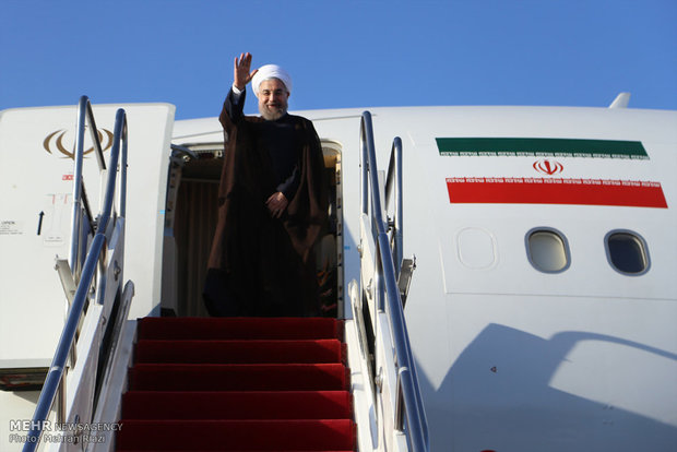 Iran’s President Rouhani heads to New York to attend UNGA