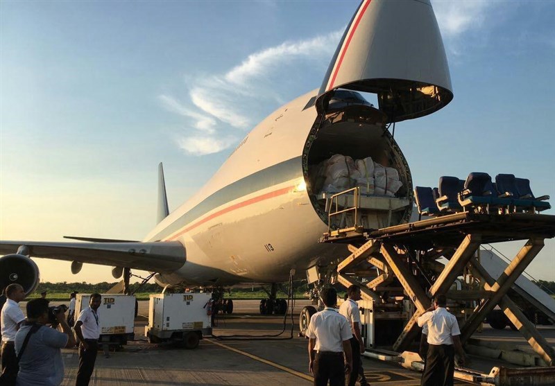 Iranian aid handed out to Rohingyas in Bangladesh border with Myanmar