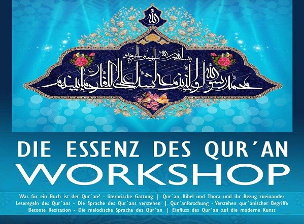 Workshop featuring Quran held in Berlin