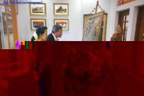 စင္ကာပူႏုိင္ငံျခားေရး၀န္ႀကီး၊ ေဟာင္ေကာင္အုပ္ခ်ဳပ္ေရးမွဴးခ်ဳပ္တို႔ကို ေဒၚေအာင္ဆန္းစုၾကည္ သီးျခားစီလက္ခံေတြ႕ဆုံ
