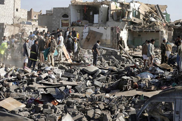 サウジアラビアがイエメン攻撃を継続