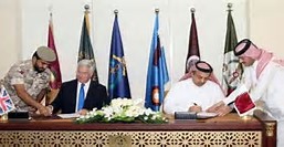 Pagbisita ni Michael Fallon sa Qatar 