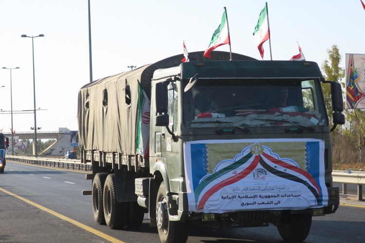 Iran sends humanitarian aid convoy to Deir ez-Zor