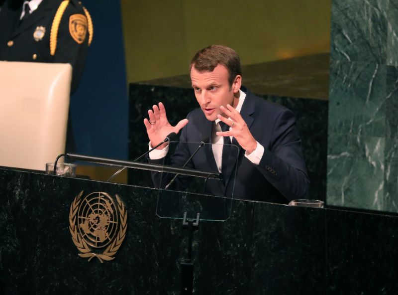 “Emmanuel Macron Tomó el Podio en la ONU para Defender el Acuerdo Nuclear Alcanzado entre Irán y el Grupo 5+1” 